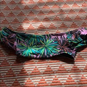 Off the shoulder bikini top